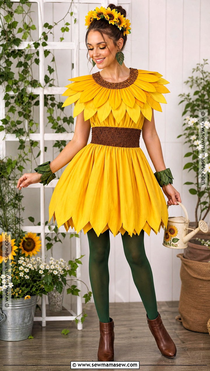 Sunflower Sun Costume - 30 Sun Costume Ideas for Women