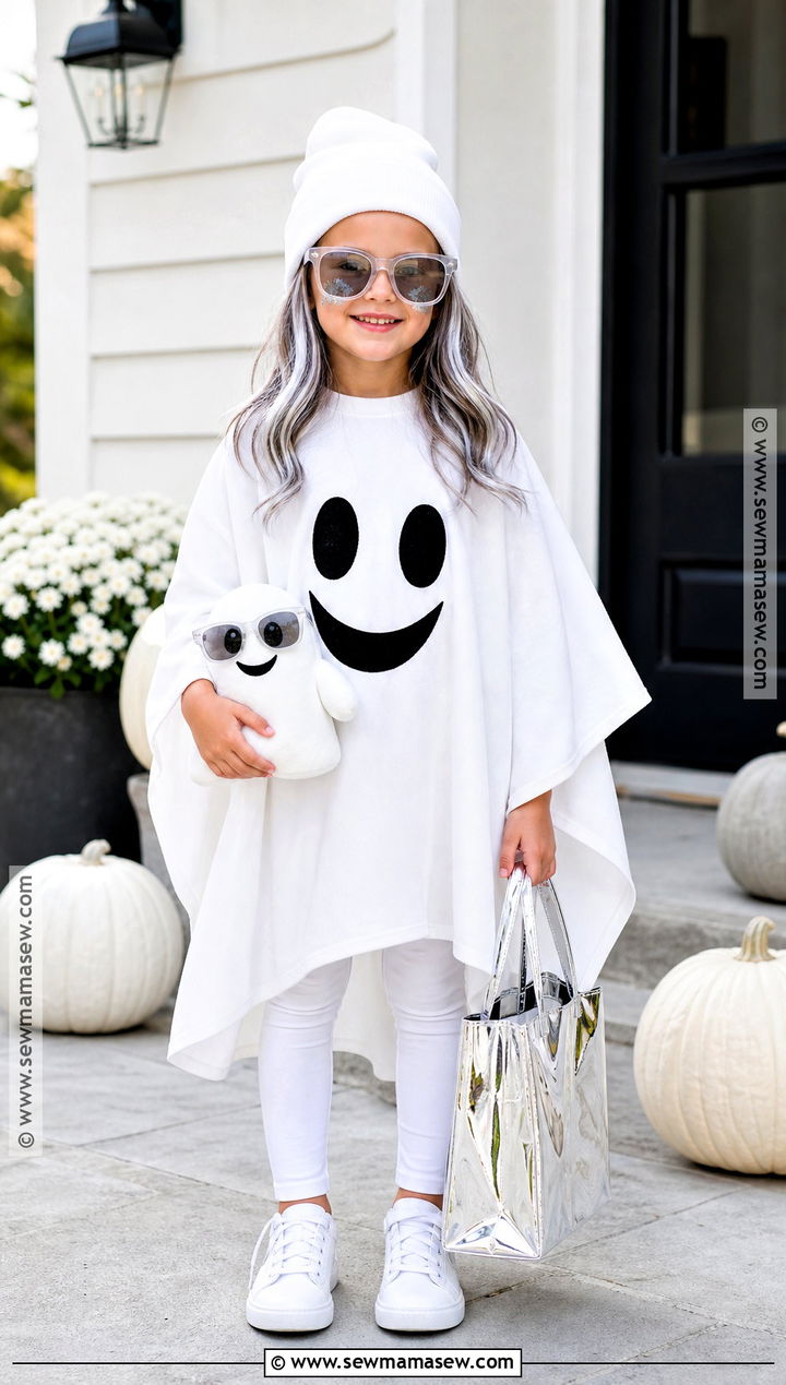 Sunglasses Ghost Costume - 30 kids ghost costume ideas