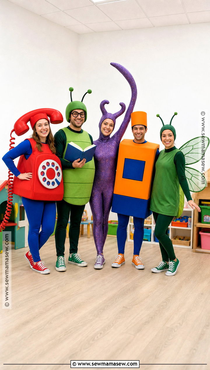Sunnyside Daycare Toys Group Costume - 35 toy story group costume ideas