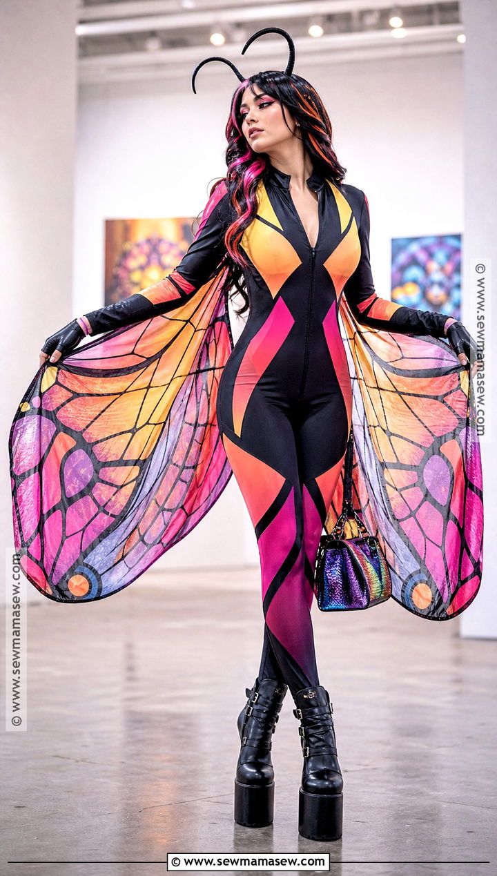 Sunset Moth Wings Cosplay - 30 Cosplay Wings Ideas
