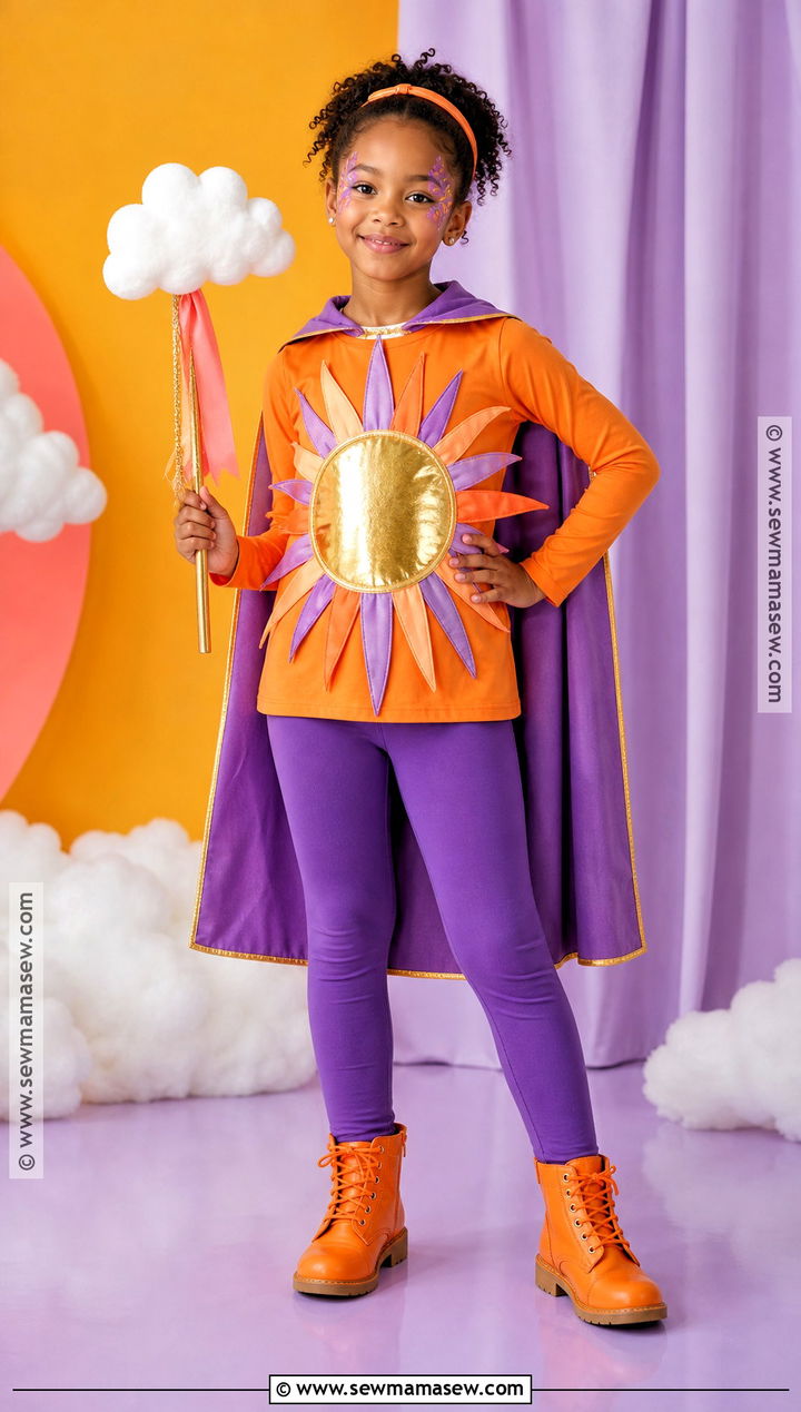 Sunset Sun Costume - 30 sun costume ideas for kids