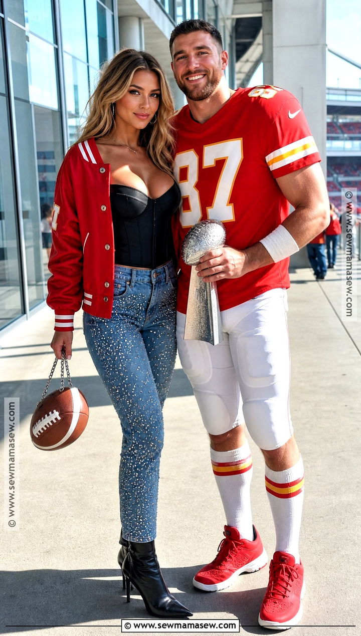 Super Bowl Taylor And Travis Costume - 30 taylor swift and travis kelce costume ideas