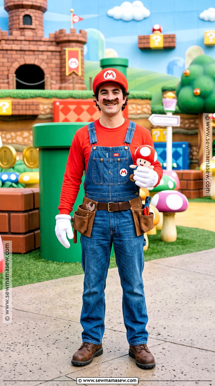 Super Mario Costume - 30 pop culture costumes