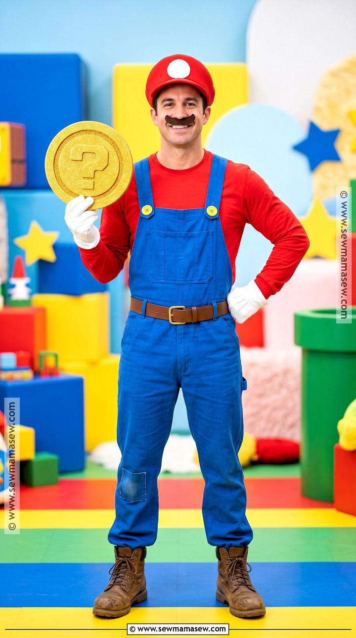 Super Mario Costume - 30 80'S Costume Ideas