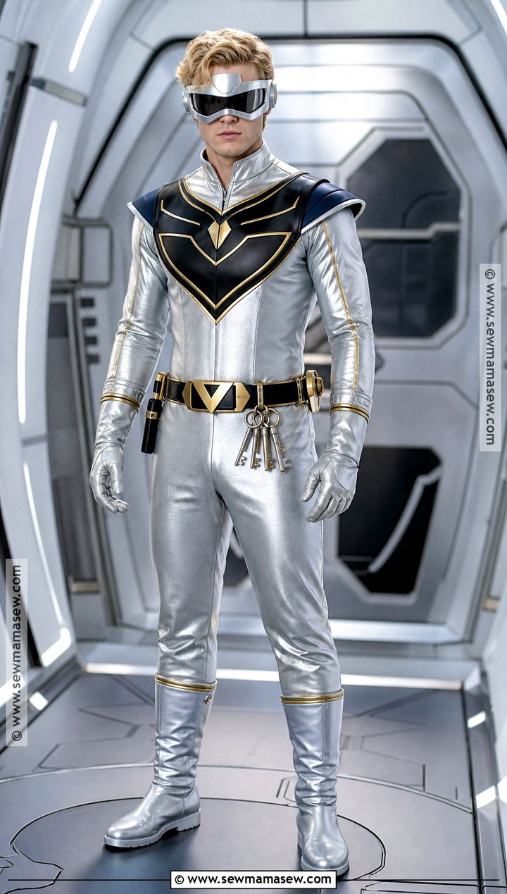 Super Megaforce Silver Ranger Costume - 35 power rangers costume ideas