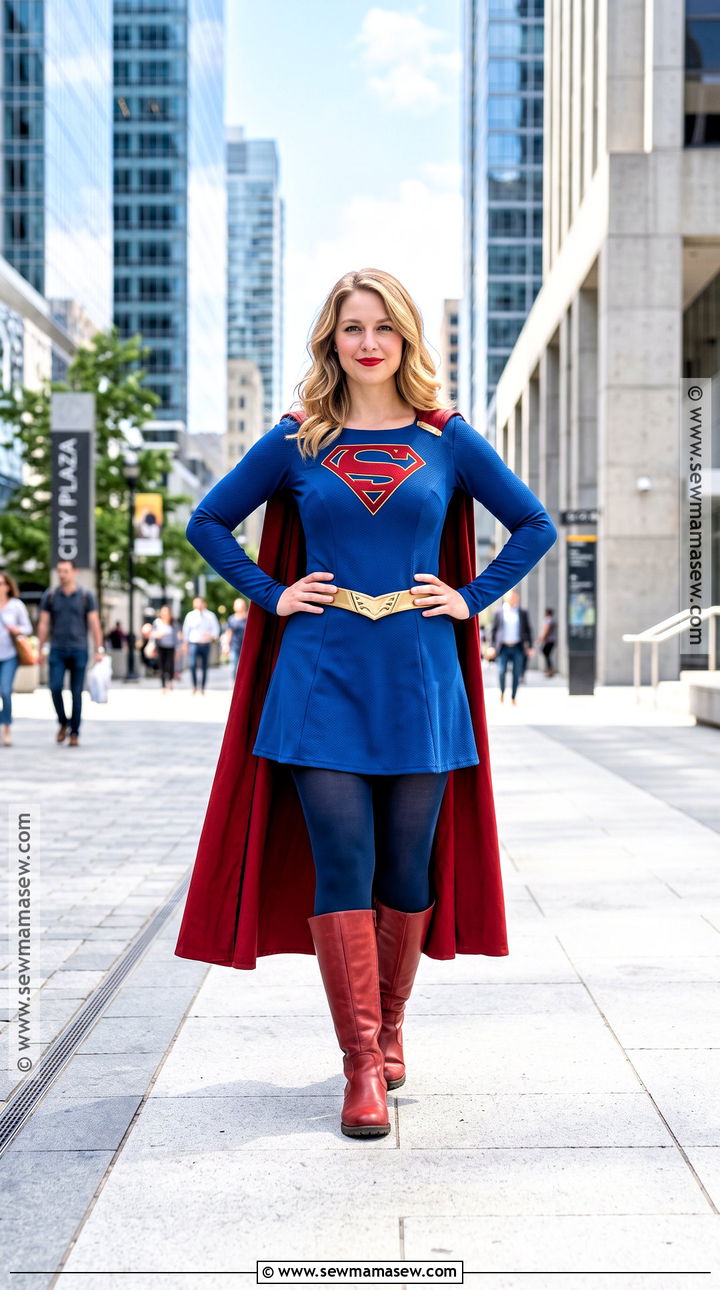 Supergirl Costume - 45 solo halloween costumes for women