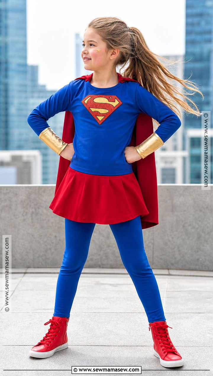 Supergirl Costume For Kids - 30 girl halloween costumes for kids