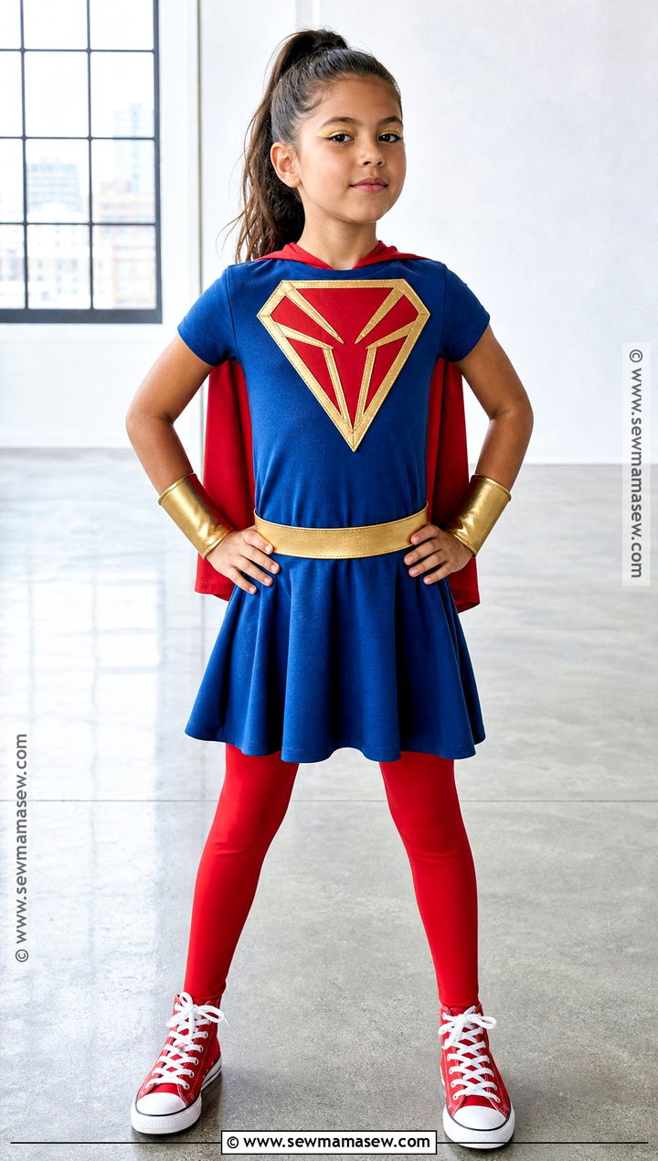 Supergirl Costume With Red Cape - 30 costume ideas for girls