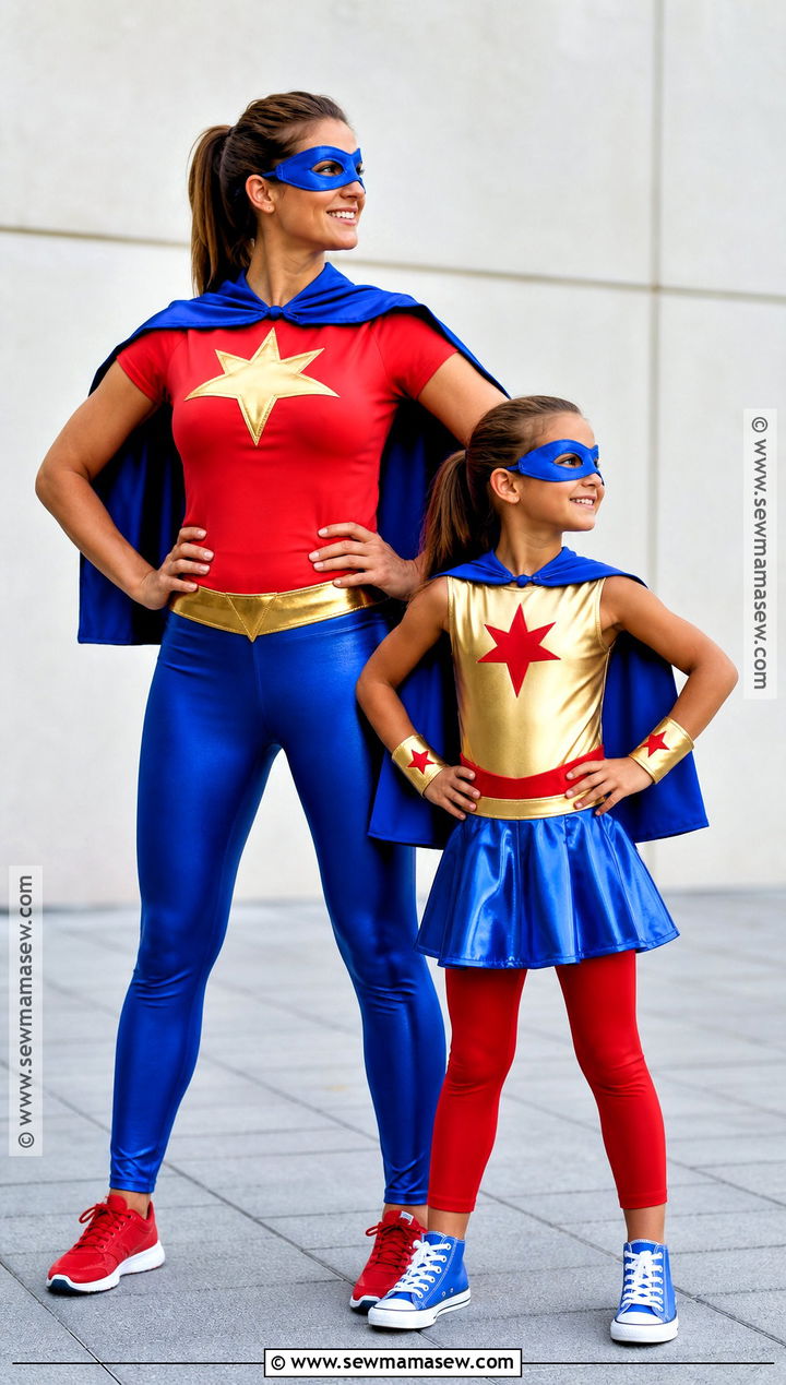 Superhero And Sidekick Costume - 30 Mommy And Me Costumes Daughters