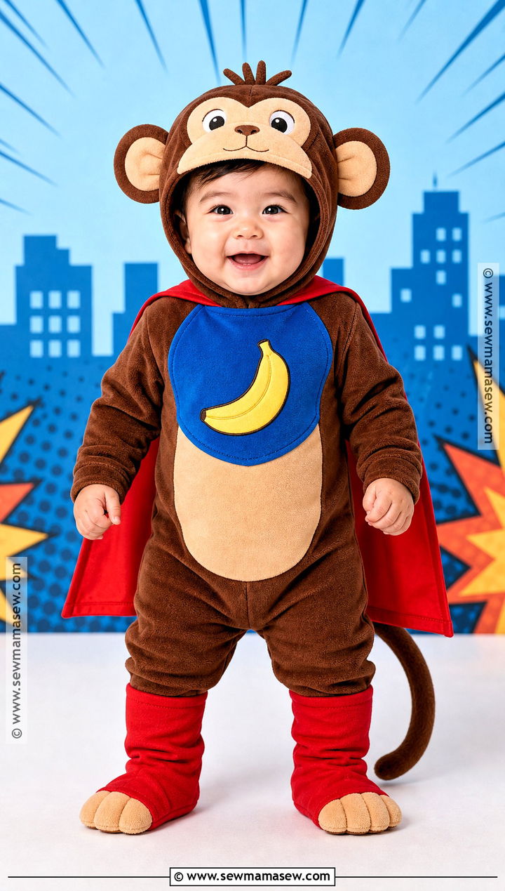 Superhero Baby Monkey Costume - 30 baby monkey costume ideas