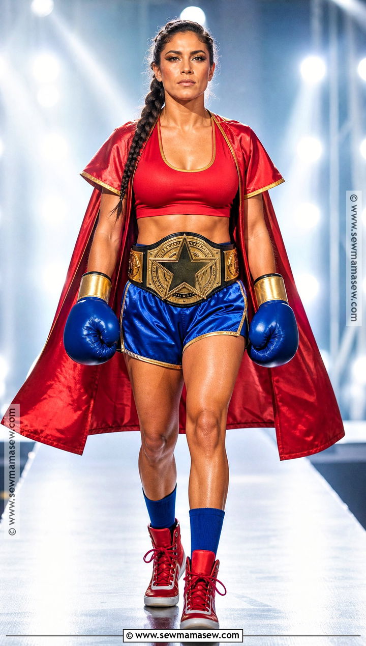 Superhero Boxer Costume - 35 Boxer Costume Ideas for Women