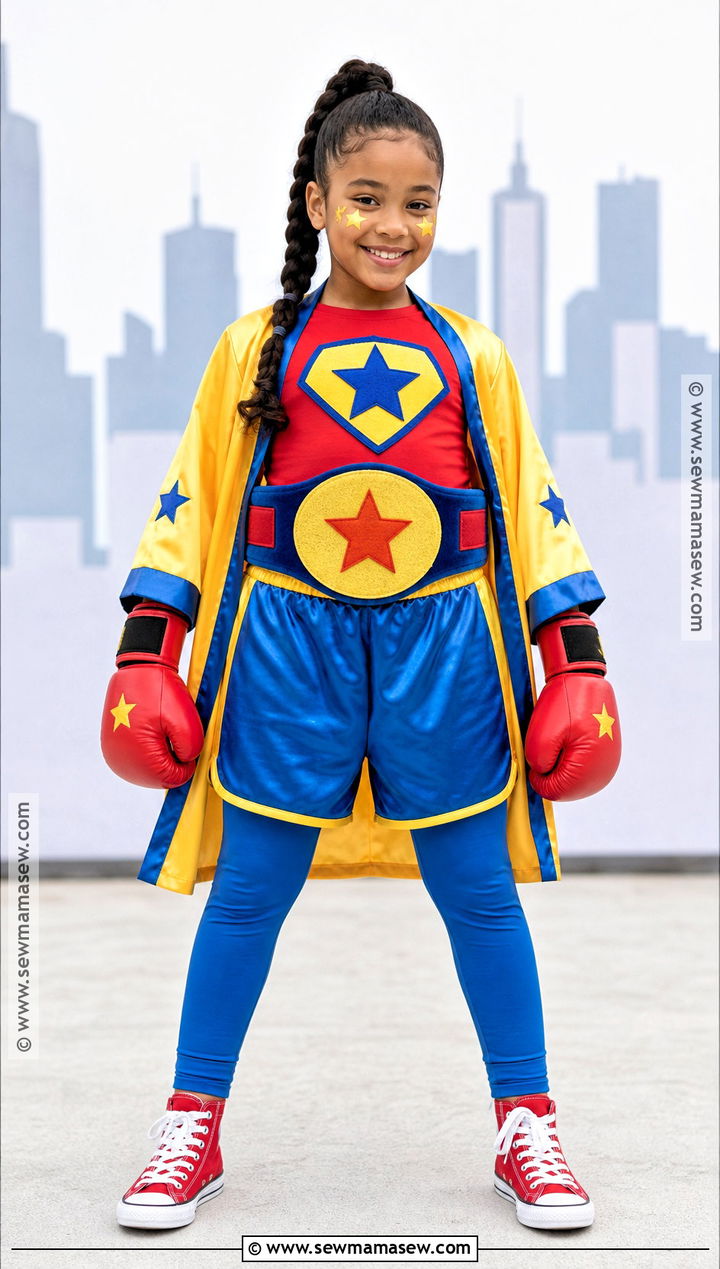 Superhero Boxer Costume - 30 boxer halloween costume ideas for girls