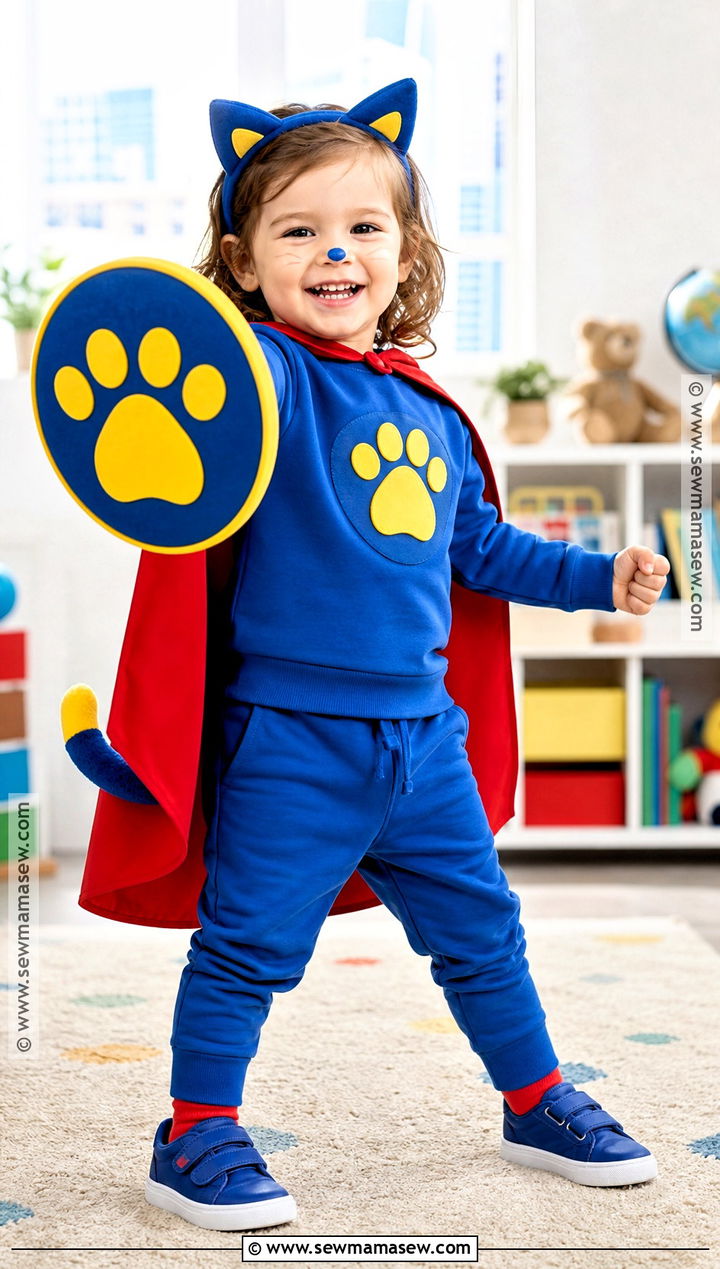 Superhero Cat Costume - 30 toddler cat costume ideas