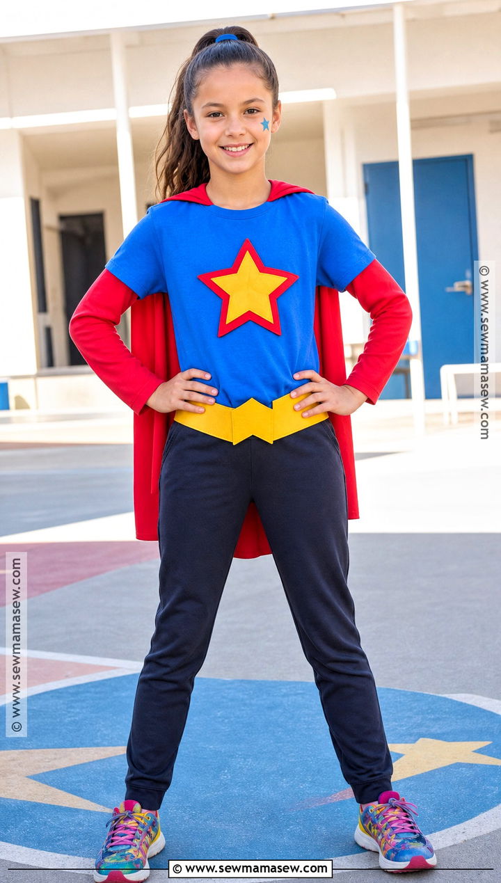Superhero Day Costume - 30 Dress Up Days For School Spirit Weeks Ideas