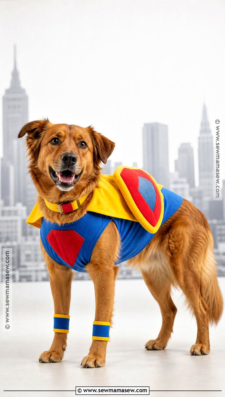 Superhero Dog Costume - 40 dog costume ideas