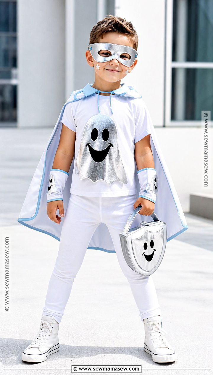 Superhero Ghost Costume - 30 kids ghost costume ideas
