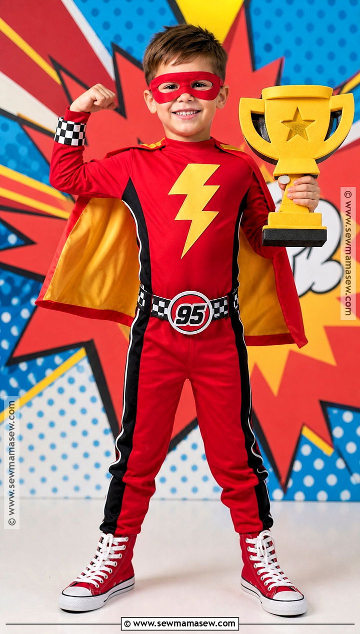 Superhero Lightning McQueen Costume - 45 lightning mcqueen costume ideas