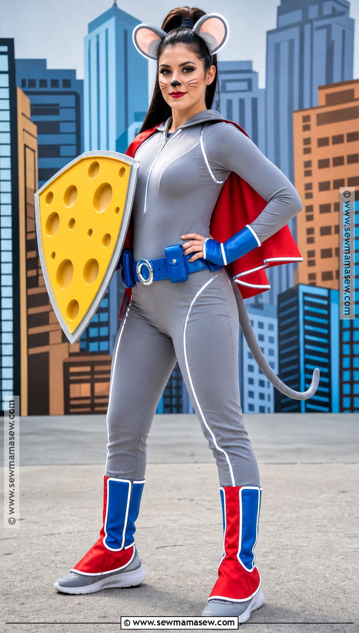 Superhero Mouse Costume - 30 mouse costume ideas for women