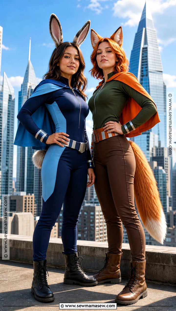 Superhero Nick Wilde And Judy Hopps Costume - 30 nick wilde and judy hopps costume ideas