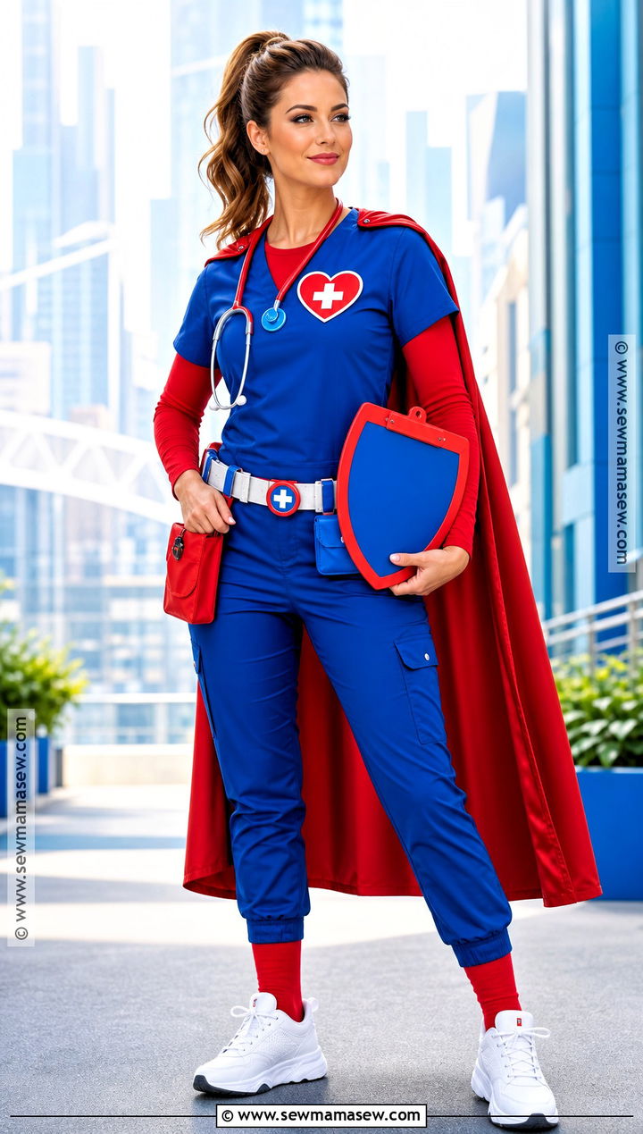 Superhero Nurse Costume - 30 nurse costume ideas for women