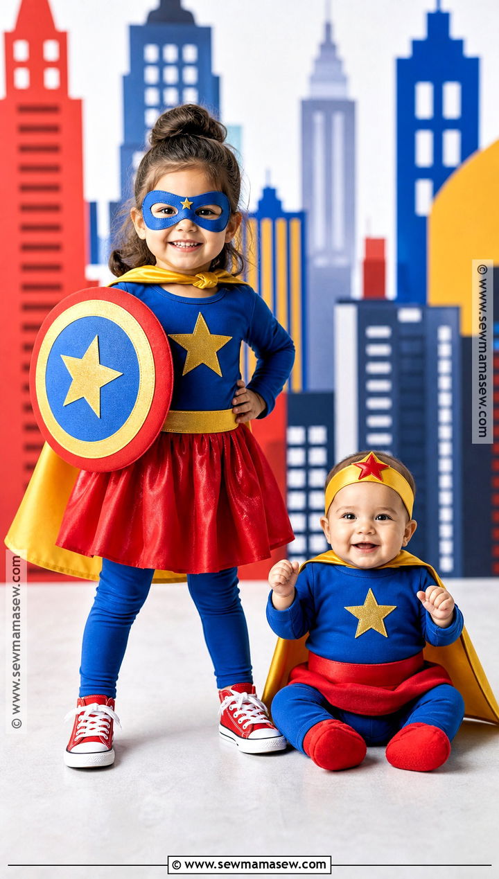 Superhero Sisters Costumes - 30 sister halloween costumes toddler for babies