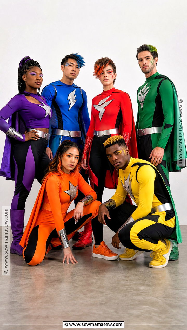Superhero Team Group Costume - 50 group costume ideas