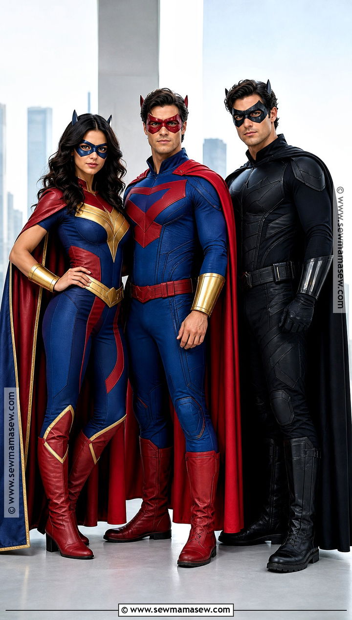 Superhero Trio Costume - 45 iconic trio halloween costumes