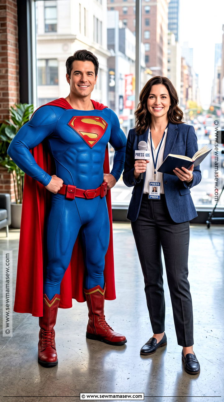 Superman And Lois Lane Costume - 50 couples halloween costume ideas