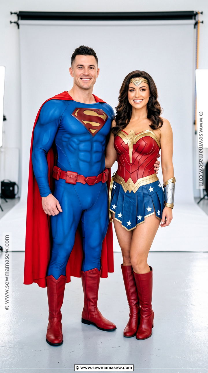 Superman And Wonder Woman Couple Costume - 30 super hero couple costumes