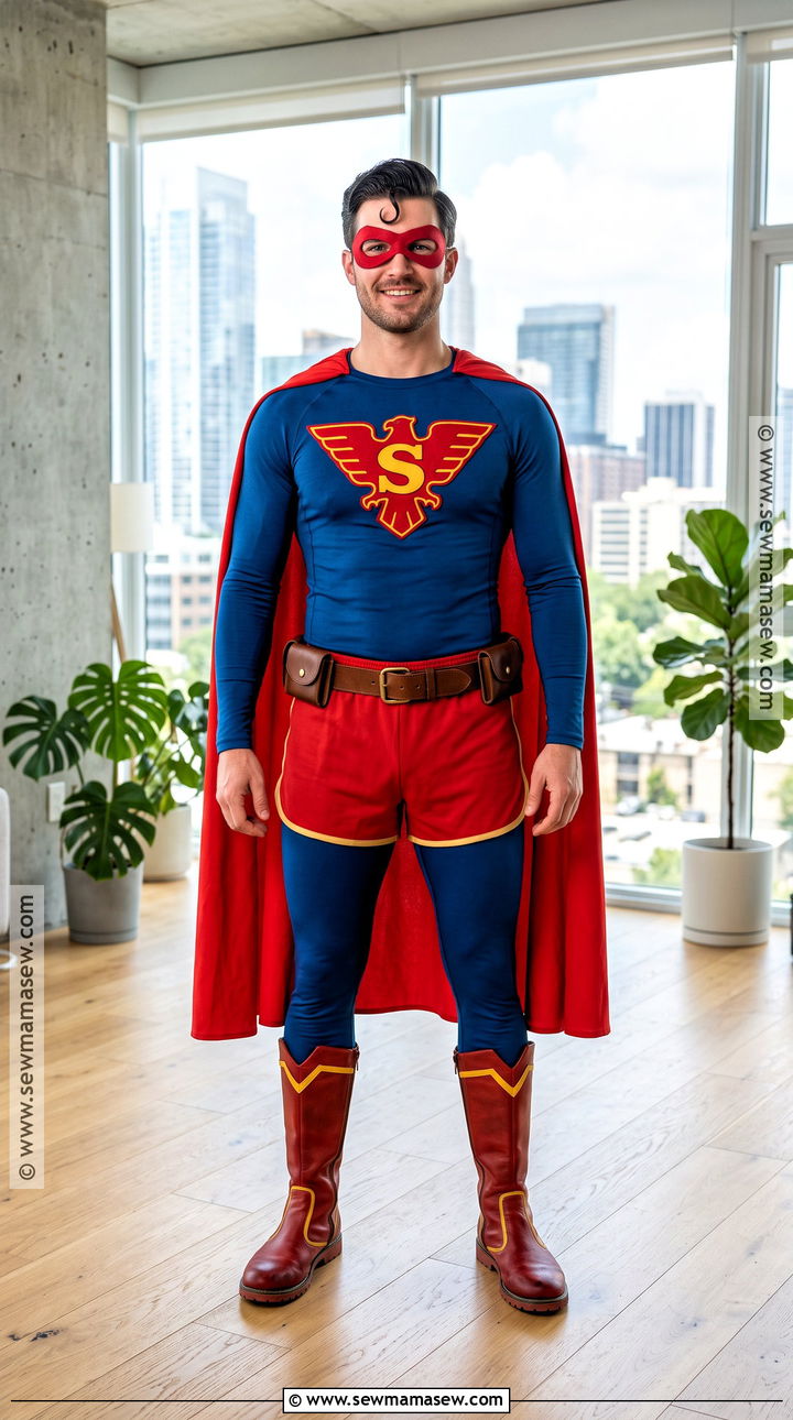 Superman Blue And Red Costume - 35 Movie Characters To Dress Up As Ideas