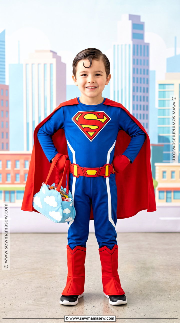 Superman Costume - 35 halloween costumes for boys