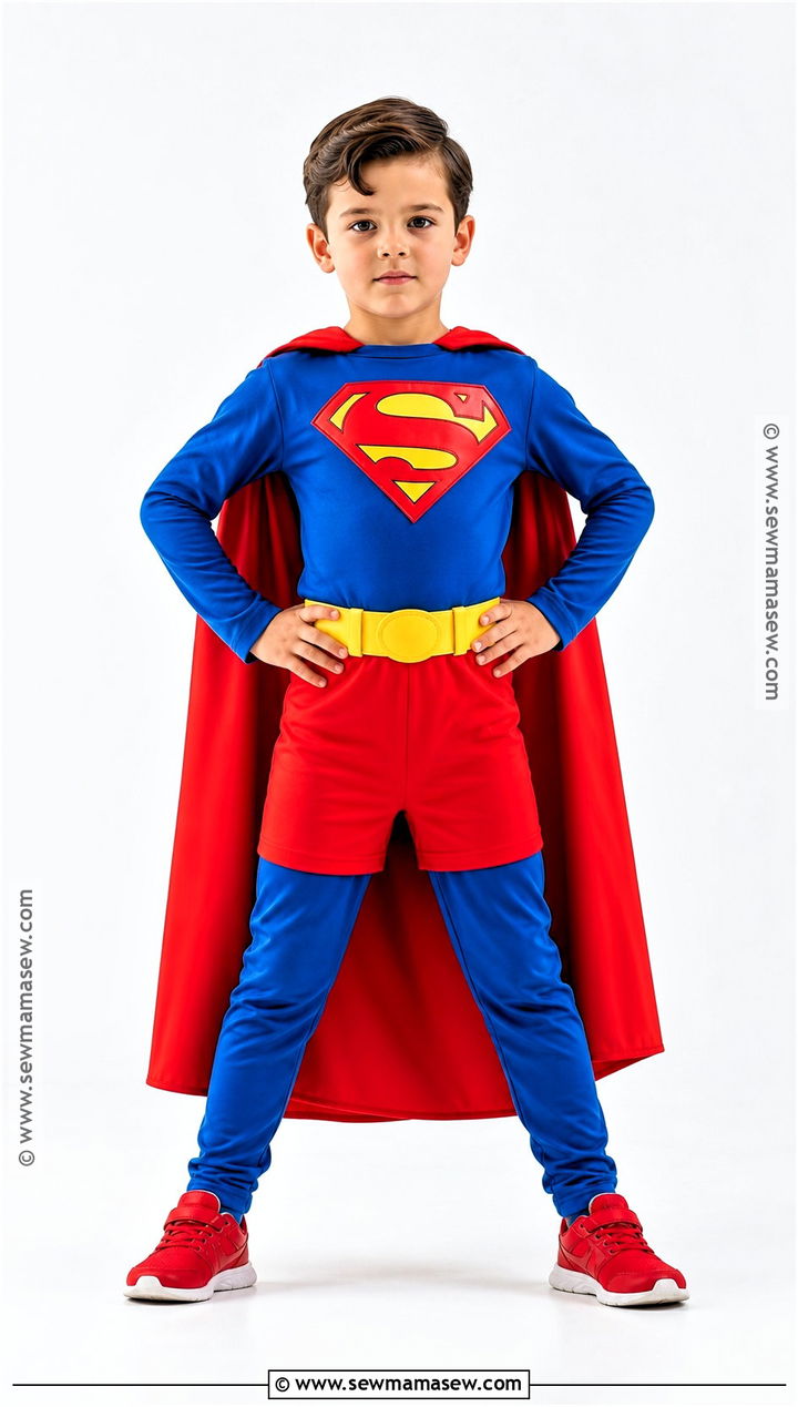 Superman Costume - 40 halloween costumes for boys