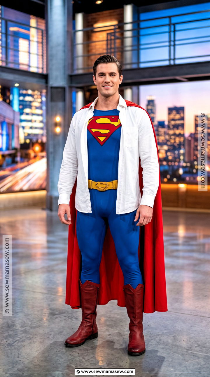 Superman Costume With Red Cape - 40 superhero costume ideas