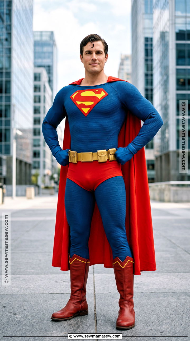 Superman Costume - 30 iconic characters costumes