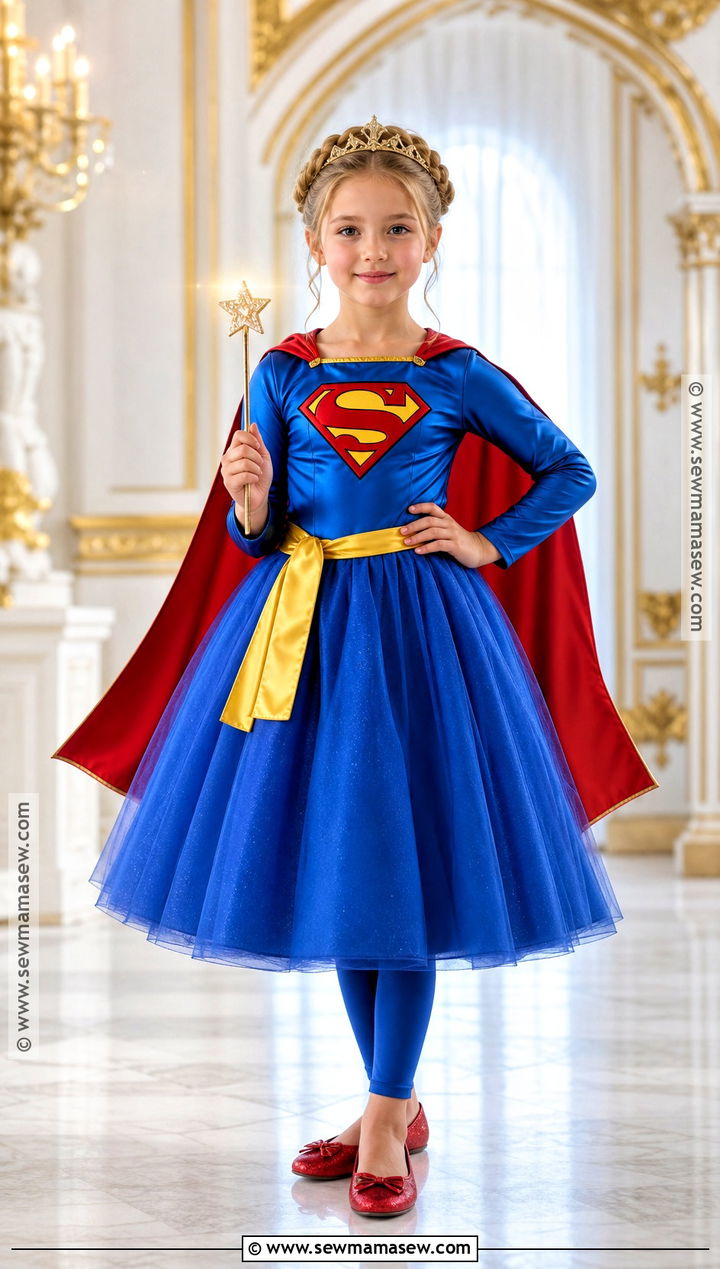 Superman Princess Costume - 30 Superman Costume Ideas for Girls