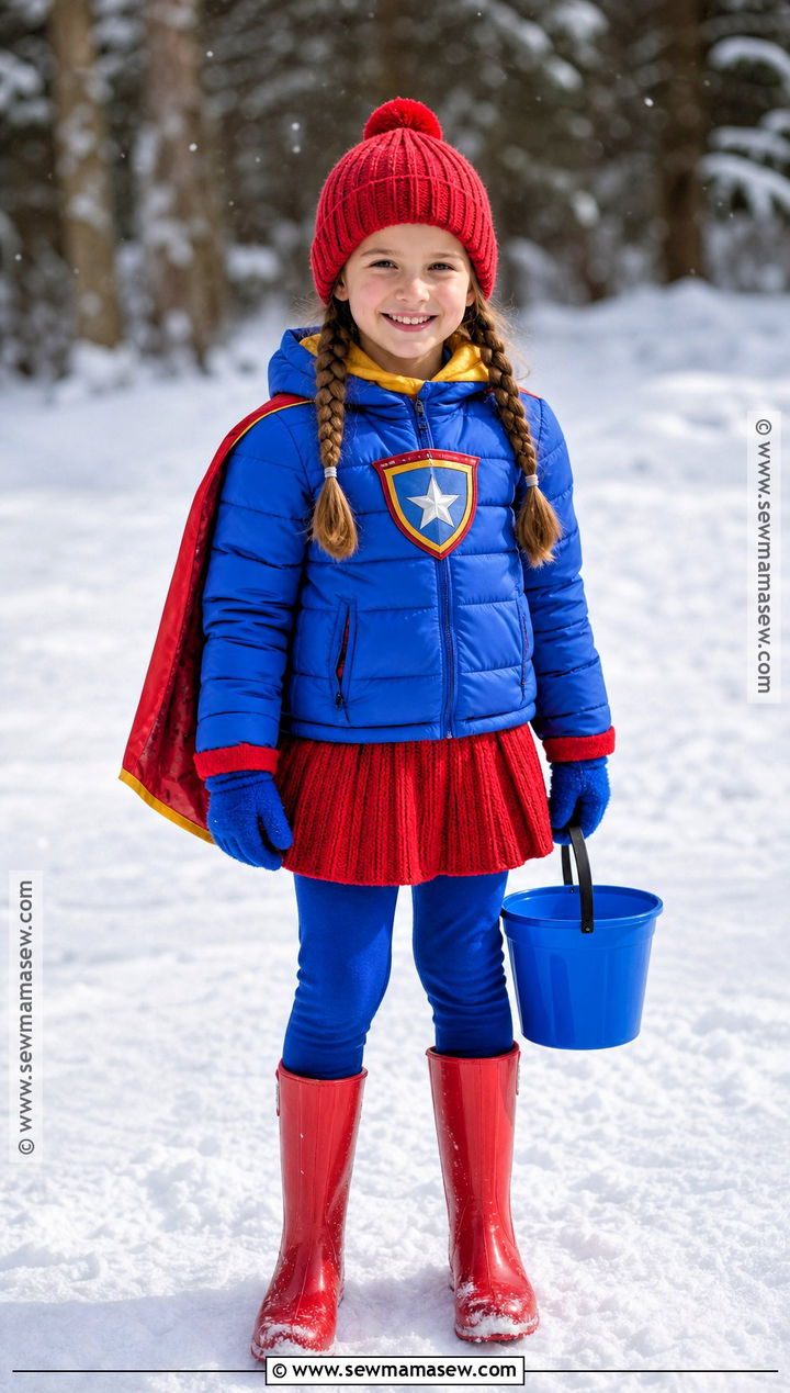 Superman Winter Costume - 30 Superman Costume Ideas for Girls
