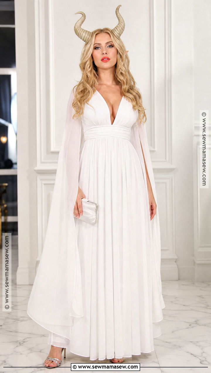 Supernatural Lilith Costume With White Dress - 30 Lilith Costume Ideas