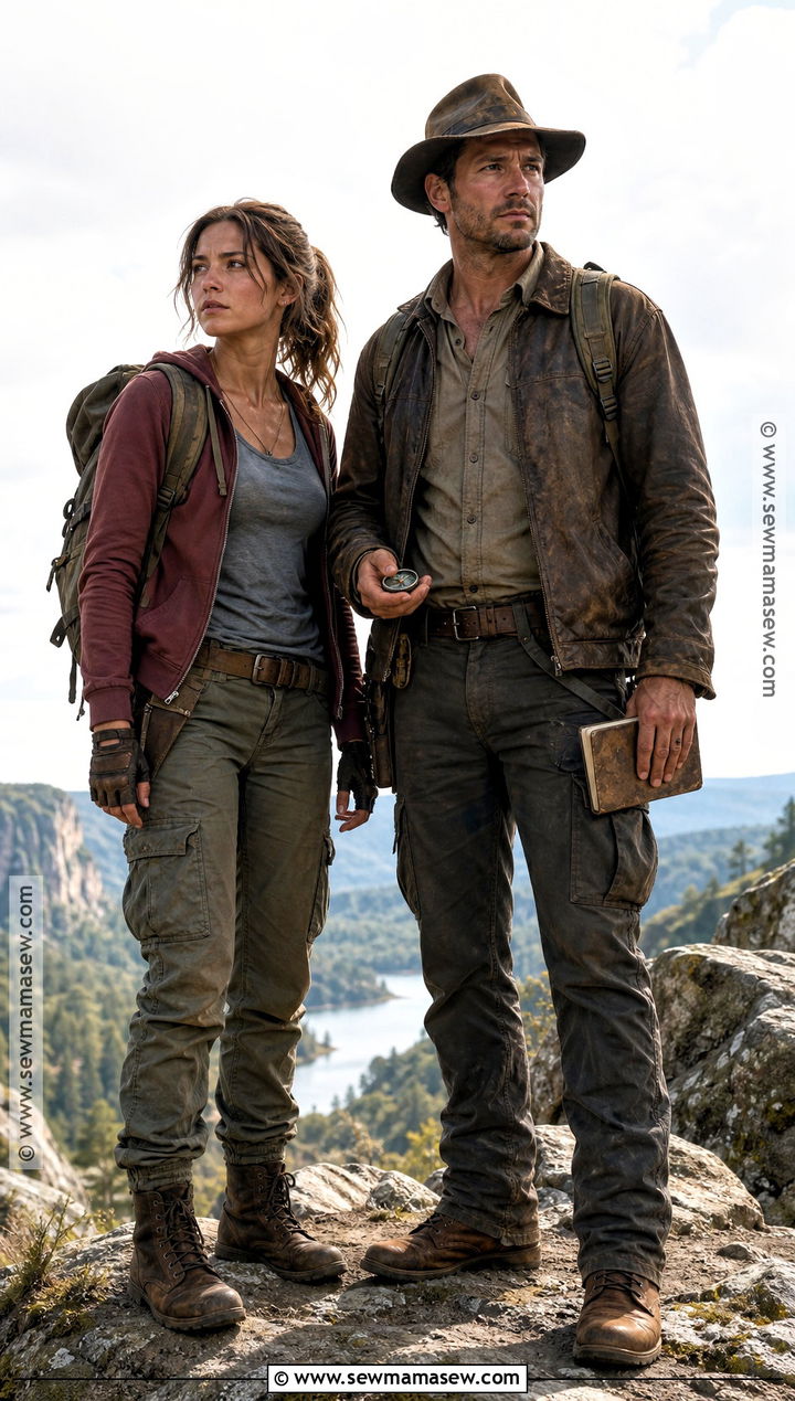 Survivor Lara Croft And Weathered Indiana Jones Costume - 30 lara croft and indiana jones costumes