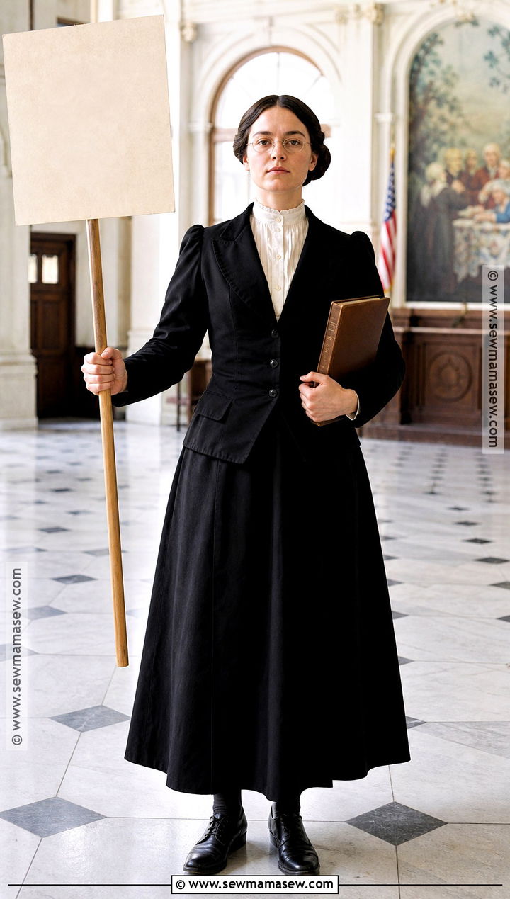 Susan B Anthony Costume With Votes Sash - 30 historical figures costumes