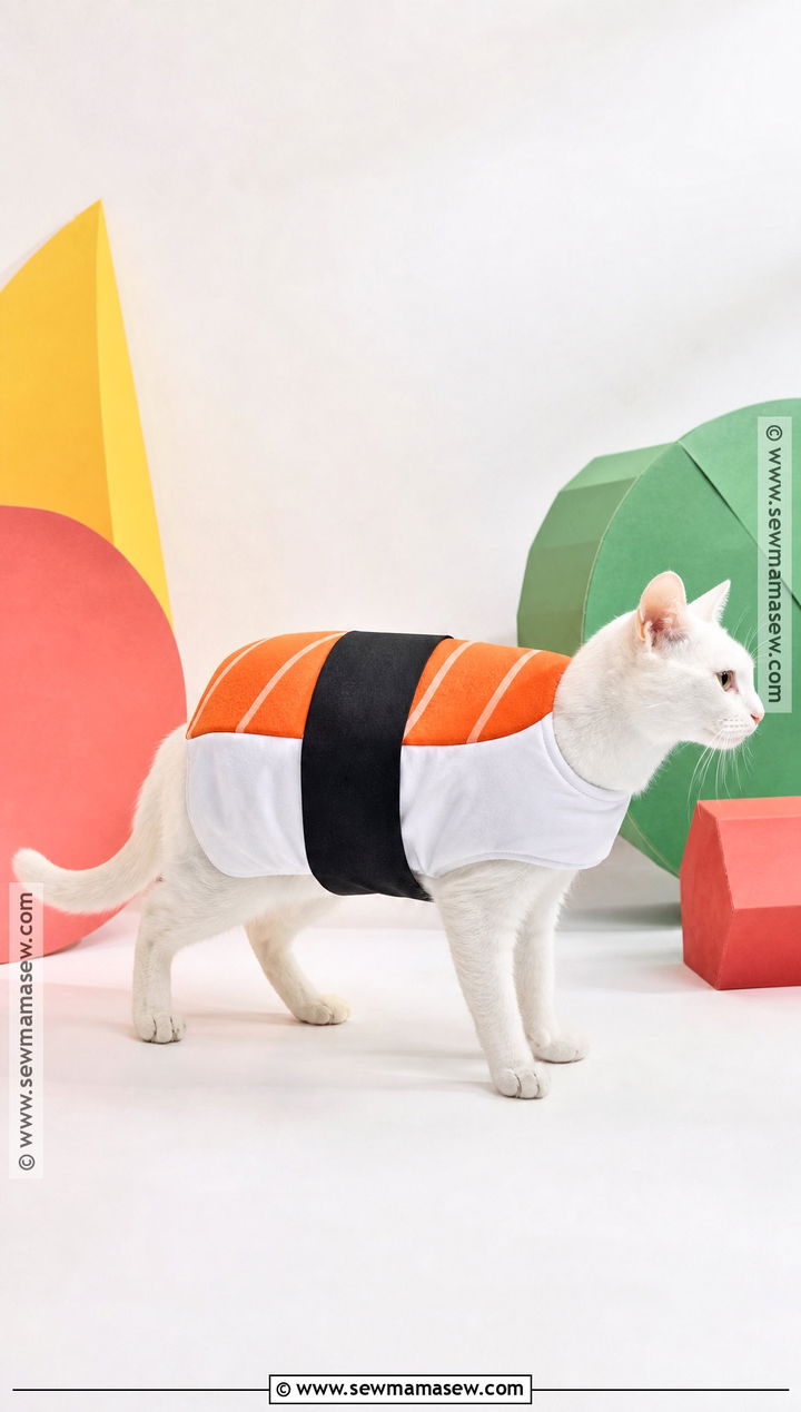 Sushi Cat Costume - 30 Halloween Costume Ideas for Cats