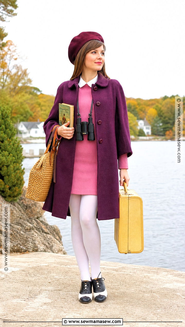 Suzy Bishop Purple Coat Costume - 30 moonrise kingdom costume ideas