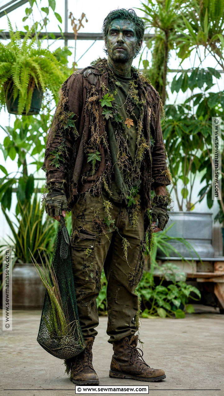 Swamp Creature Halloween Outfit - 35 halloween outfit ideas for men
