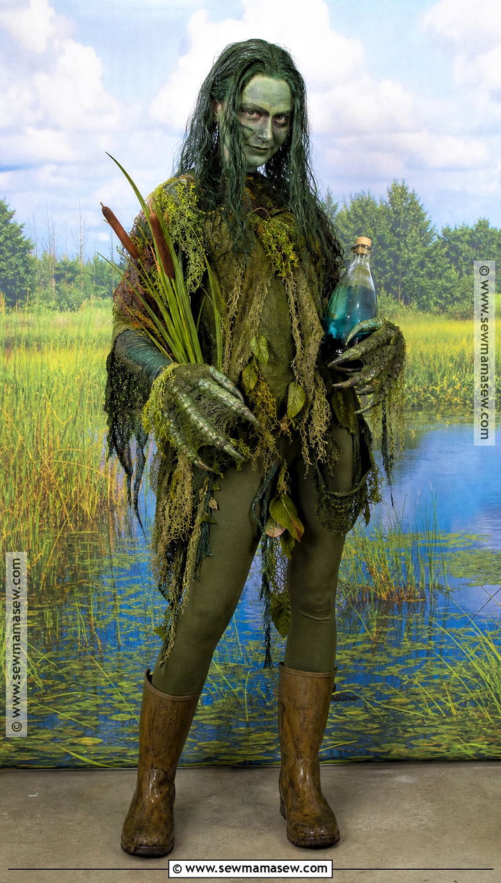 Swamp Creature Horror Costume - 40 horror costume ideas
