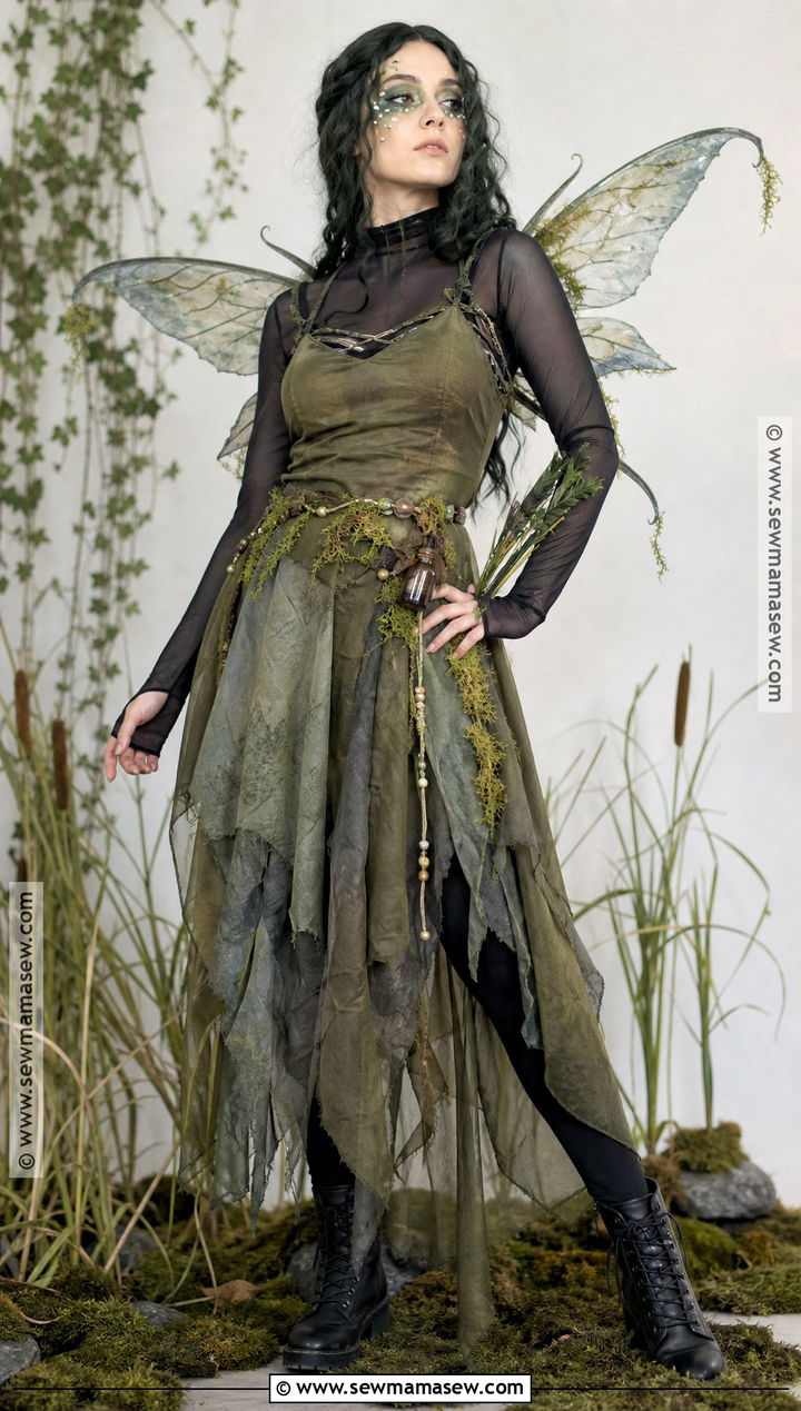 Swamp Dark Fairy Costume - 30 Dark Fairy Halloween Costumes