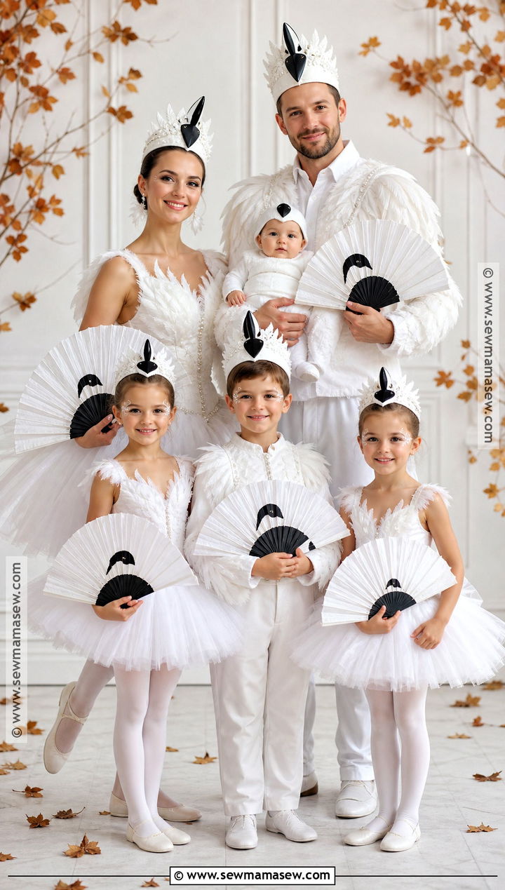 Swan Lake Family Costume - 50 black swan costume ideas