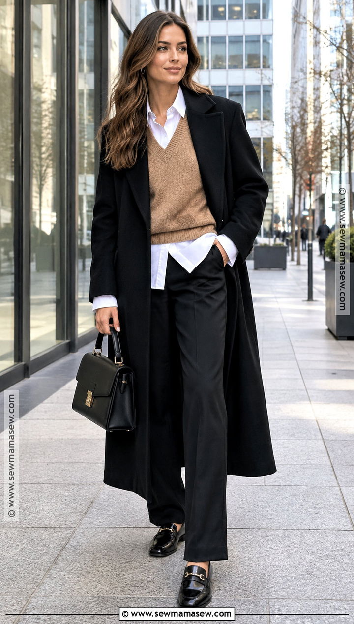 Sweater Vest And Button Down Outfit - 20 Outfits November