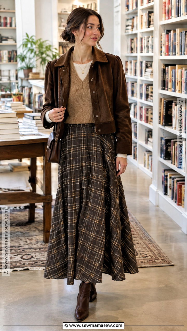 Sweater Vest And Maxi Skirt Fall Date Outfit - 15 fall 2026 date outfits