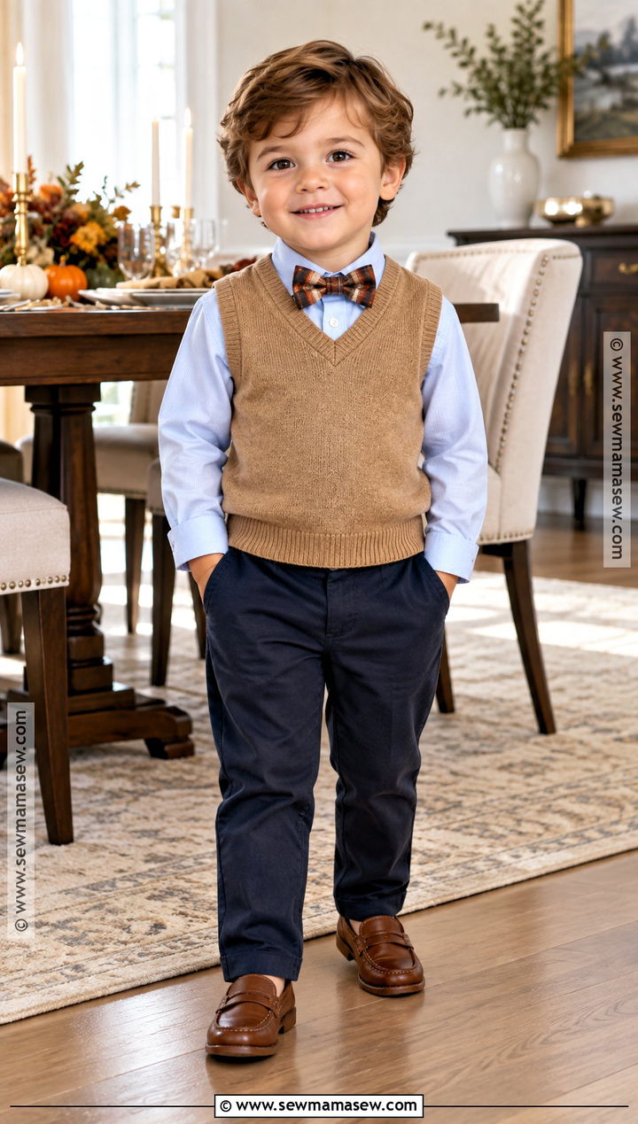 Sweater Vest Toddler Boy Thanksgiving Outfit - 20 toddler boy thanksgiving outfit ideas