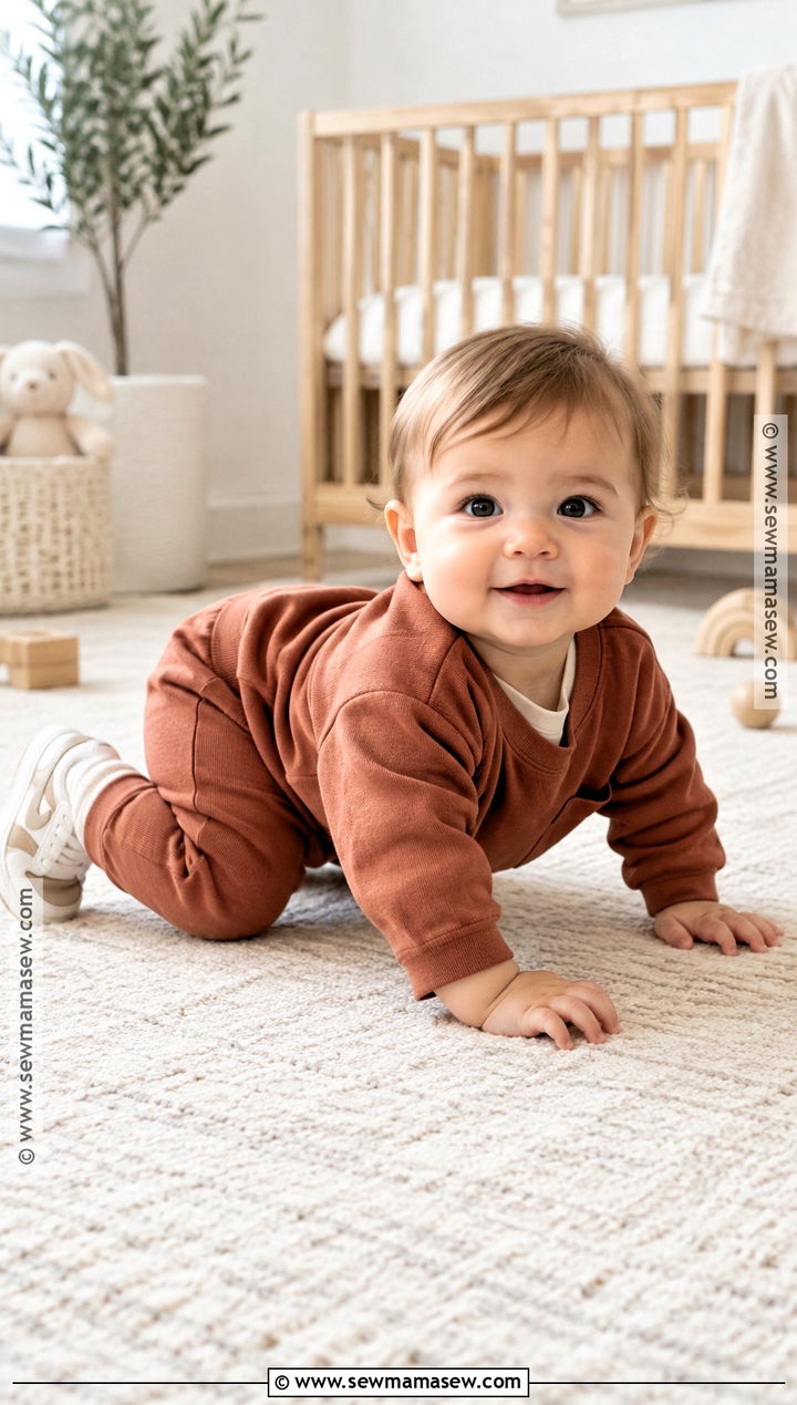 Sweatshirt Set And Sneakers Fall Baby Outfit - 20 fall baby outfits