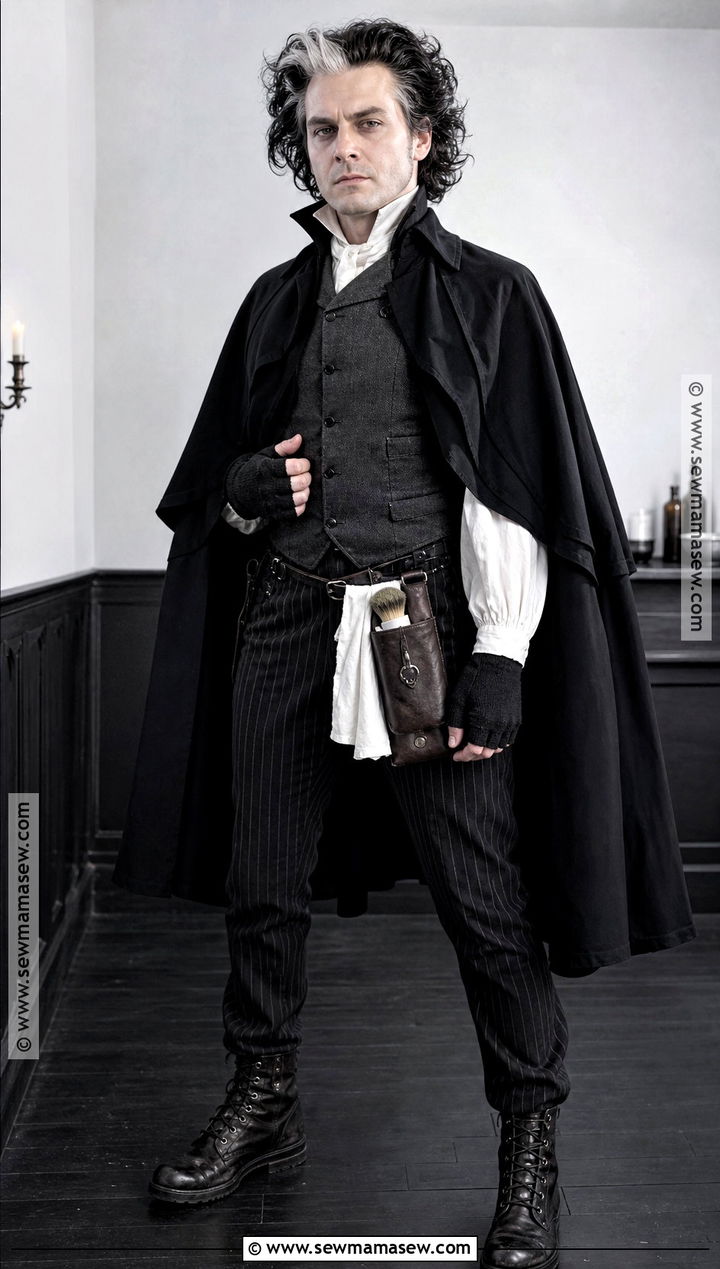 Sweeney Todd Costume With Cape - 30 Sweeney Todd Costume Ideas